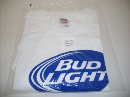 Bud Light "Here We Go" (NEW) - XL Shirt